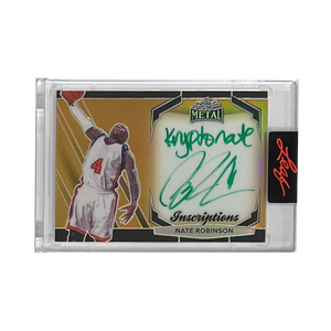 Leaf Inscriptions Nate Robinson 29/100