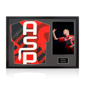 Nathan Aspinall Signed 2025 Shirt Classic Frame