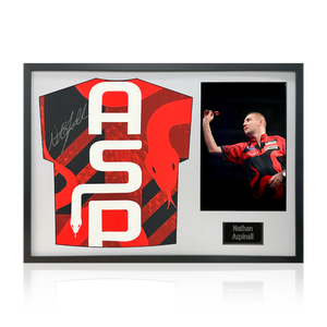 Nathan Aspinall Signed 2025 Shirt Classic Frame