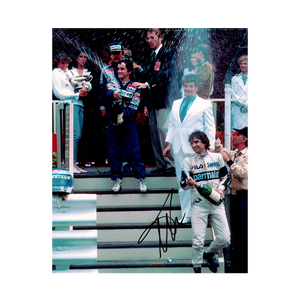 Nelson Piquet Signed 10x8 Image