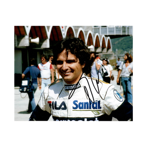 Nelson Piquet Signed 10x8 Image