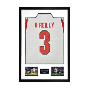 Nico O'Reilly Signed England Premium Frame