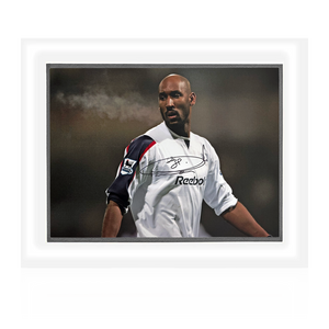 Nicolas Anelka Signed Bolton Wanderers Mount