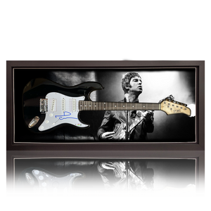 Noel Gallagher Signed Guitar Frame (Beckett)