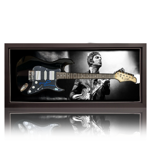 Noel Gallagher Signed Guitar Frame (Beckett)