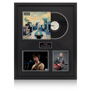 Noel Gallagher Signed 10x8 Image LP Elite Frame (Beckett)