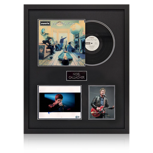 Noel Gallagher Signed 10x8 Image LP Elite Frame (Beckett)