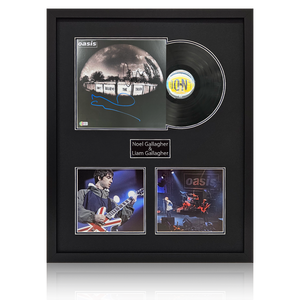 Noel & Liam Gallagher Signed 'Don't Believe The Truth' LP Elite Frame (AFTAL Authentication)