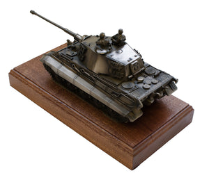 German King Tiger/Tiger II Tank Cold Cast Bronze Military Statue