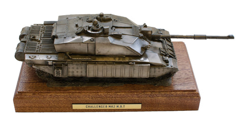 Challenger 2 Main Battle Tank Cold Cast Bronze Statue