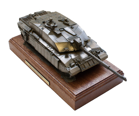 Challenger 2 Main Battle Tank Cold Cast Bronze Statue
