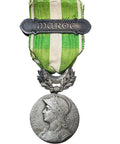 Old French Colonial Medal of Morocco in silver.