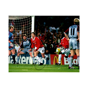 Ole Gunnar Solskjaer Signed 10x8 Photo
