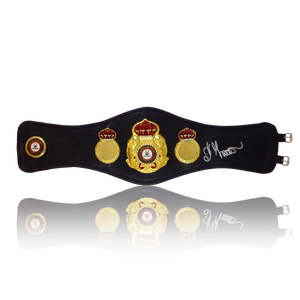 Auction: Oleksandr Usyk Signed Heavyweight Mini Belt