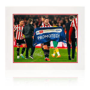 Ollie Norwood Sheffield United Signed Mount