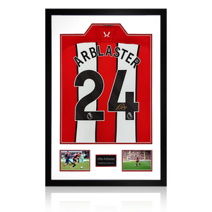 Ollie Arblaster Signed Sheffield United 23/24 Shirt Premium Frame