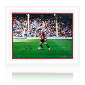 Ollie Arblaster Signed Sheffield United Deluxe Mount