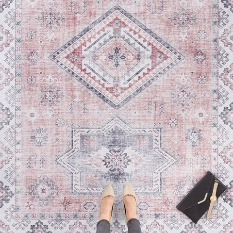 Oriental Gratia Pink Rug