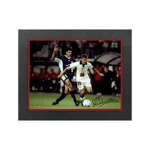 Michael Owen Signed England 16x12 Image Deluxe Mount