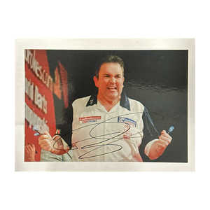 Phil Taylor Signed Darts 8x6 Image 2