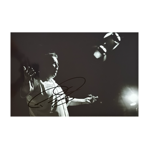 Phil Taylor Black and White 12x8