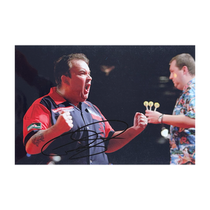 Phil Taylor Red Shirt 12x8