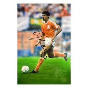Pierre van Hooijdonk Signed Netherlands 12x8 Image 2
