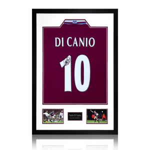 Auction: Paolo Di Canio Signed West Ham Shirt Premium Frame
