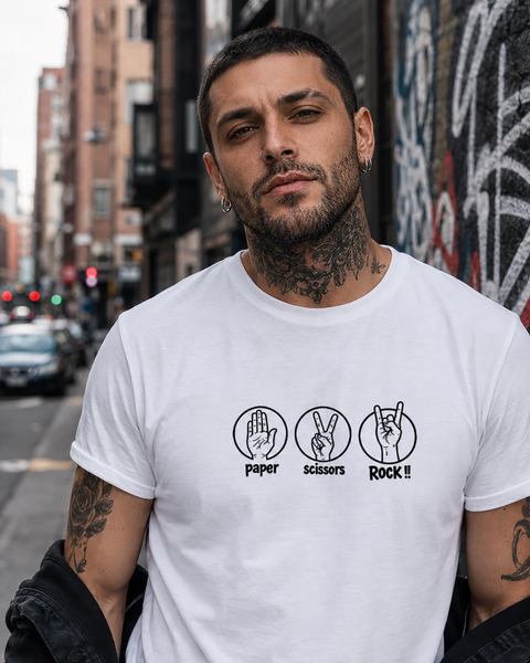 Paper Scissors Rock Short Sleeve T-shirt