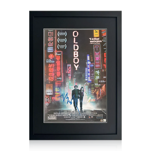 Park Chan-wook Signed Oldboy Image Compact Frame (Beckett)