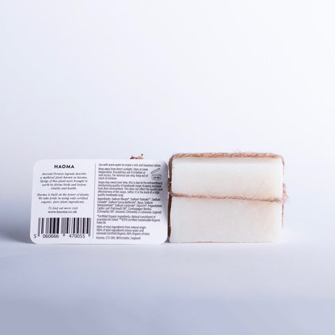 Handgemachte Patschuli- und Citronella-Seife