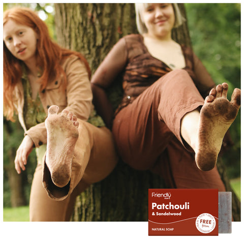 Sandelholz- und Patschuli-Naturseife