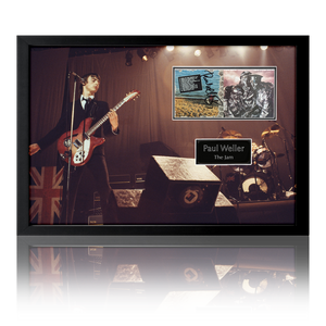 Paul Weller Signed Image Iconic Frame