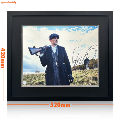 Paul Anderson Signed Peaky Blinders Image Deluxe Mount Frame #1 (AFTAL Witness)