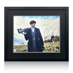 Paul Anderson Signed Peaky Blinders Image Deluxe Mount Frame #1 (AFTAL Witness)