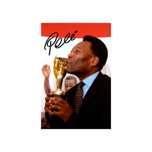 Pele Signed Image