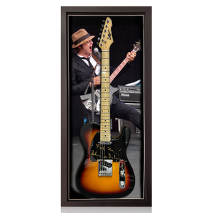 Pete Doherty Signed Guitar Frame (AFTAL Authentication)