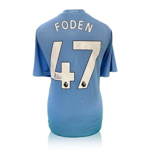Phil Foden Signed 23/24 Manchester City Shirt