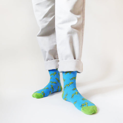 Save the Turtles Bamboo Socks