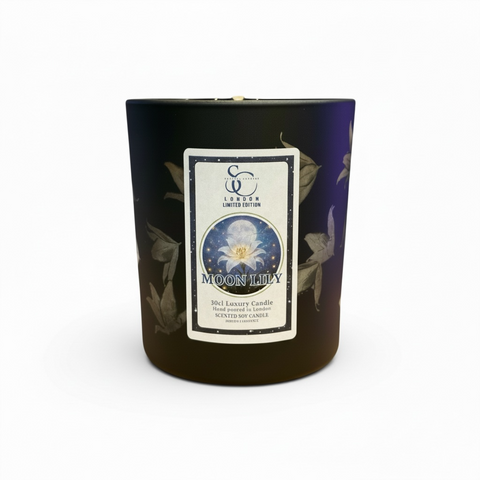 Moon Lily – Luxury Lily & Amber Soy Candle (30cl)