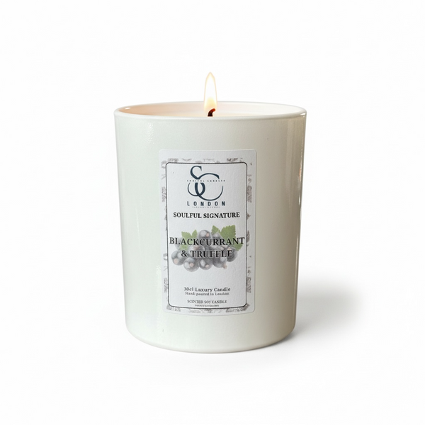 Blackcurrant & Truffle – Luxury Soy Candle (30cl) Classic Look