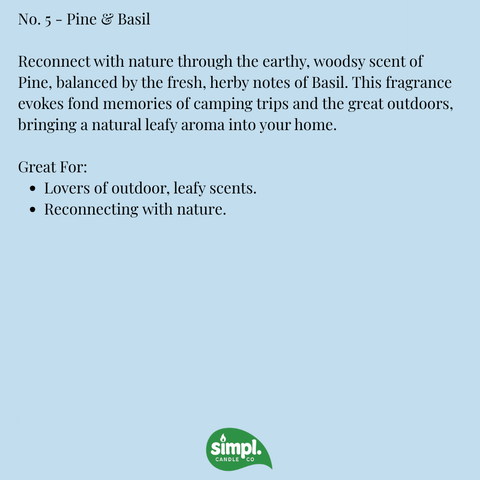 Pine & Basil