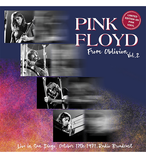 Pink Floyd – Live in San Diego, 1971 (Limitierte 2-LP-Farbvinyl-Bundle)