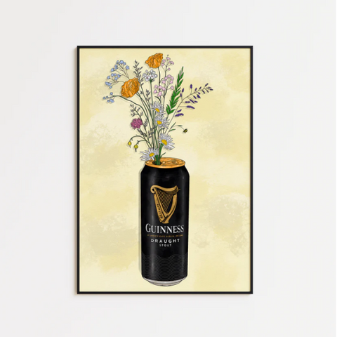 Guinness & Flowers