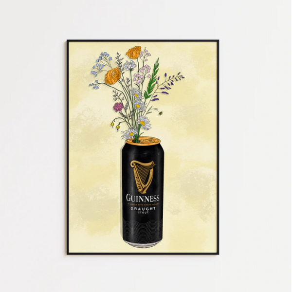 Guinness & Flowers