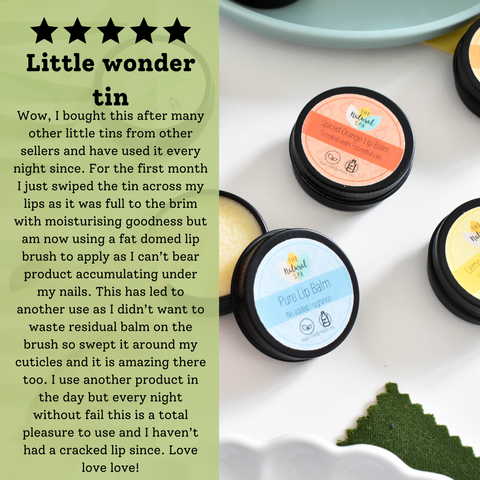 Cucumber Lime Natural Lip Balm | Vegan, Hydrating & Nourishing | Plastic-Free, Handmade Lip Care