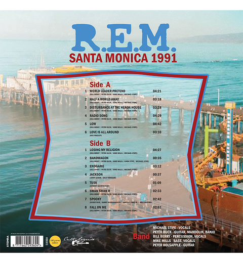 REM – Santa Monica 1991 (Album 12 pouces sur vinyle 180g)