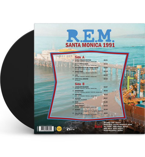 REM – Santa Monica 1991 (Album 12 pouces sur vinyle 180g)