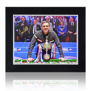 Ronnie O’Sullivan Signed World Champion 2022 Image Deluxe Mount