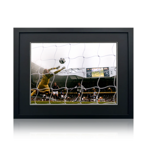 Rafael van der Vaart Signed Tottenham Hotspur Image Deluxe Mount Frame